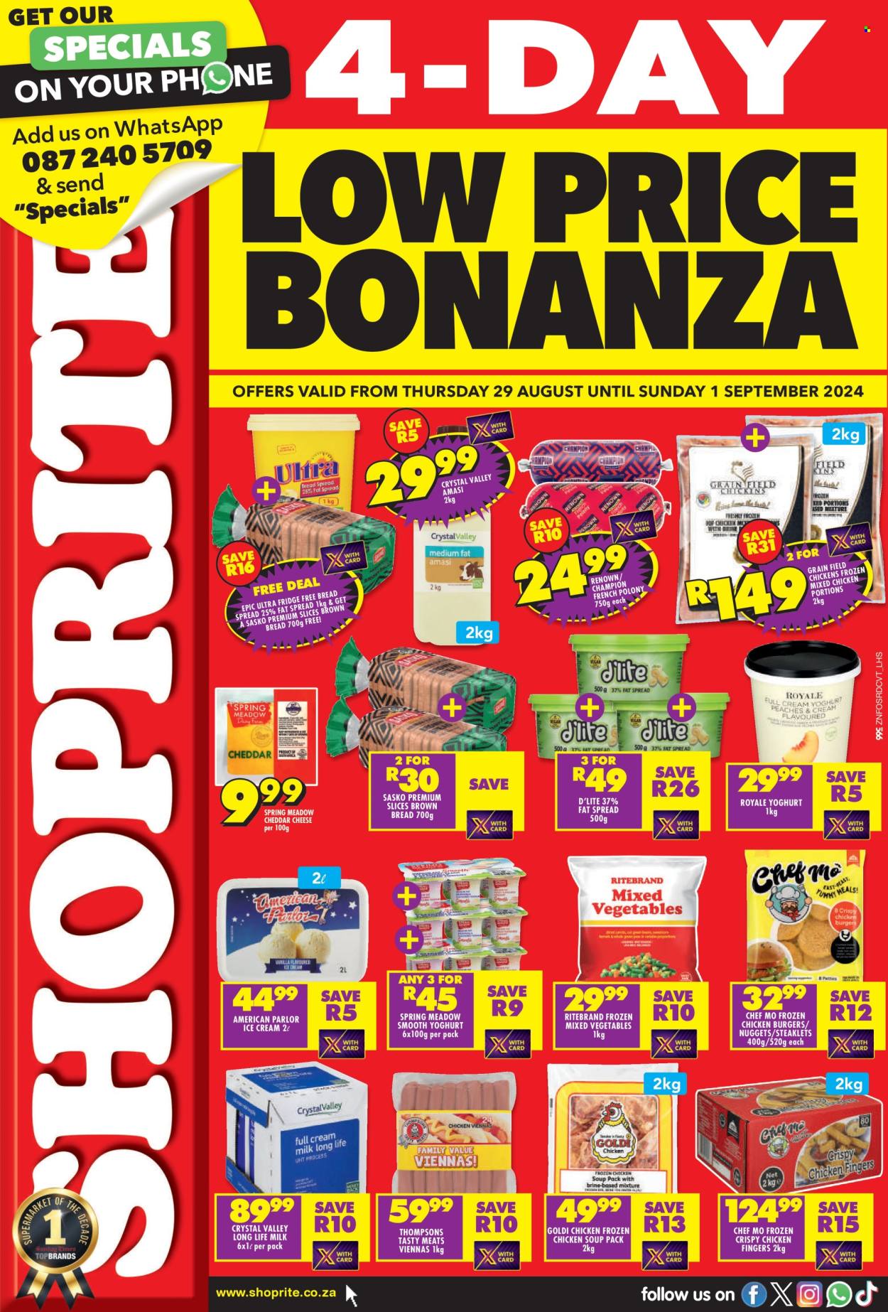 Shoprite specials - 29/08/2024 - 01/09/2024. Page 1