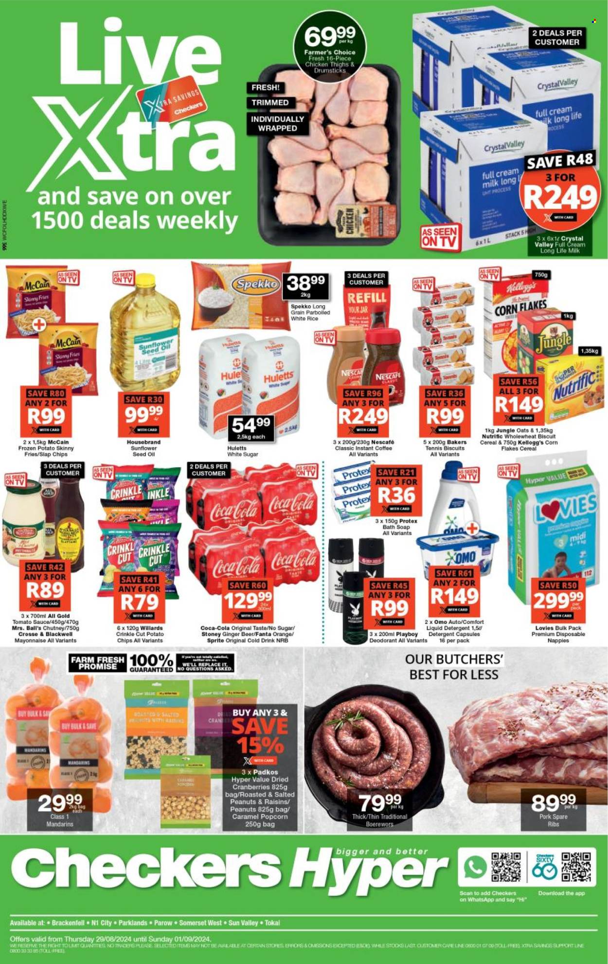 Checkers specials - 29/08/2024 - 01/09/2024. Page 1