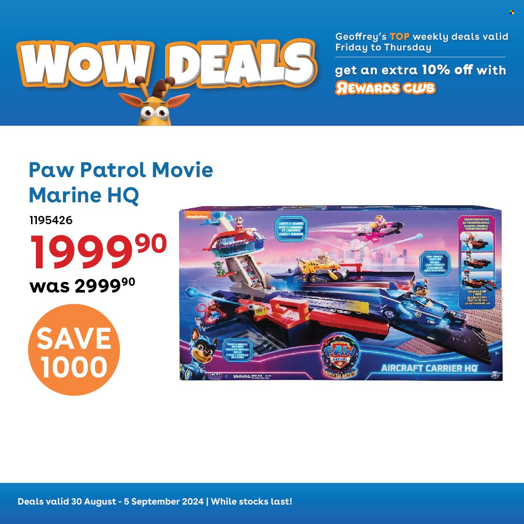 Toys R Us specials - 30/08/2024 - 05/09/2024. Page 2