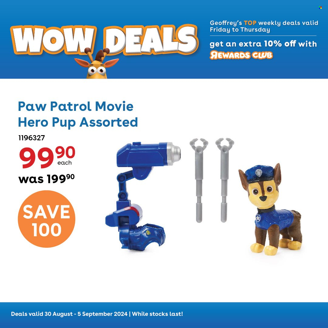 Toys R Us specials - 30/08/2024 - 05/09/2024. Page 9