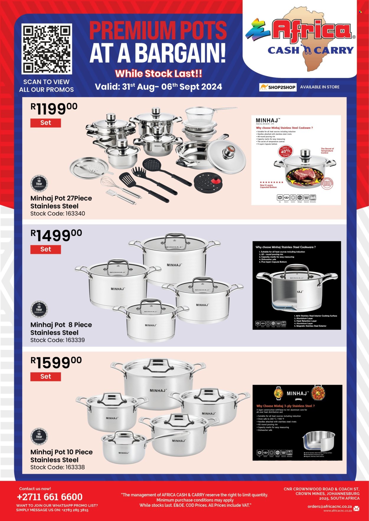Africa Cash & Carry specials - 31/08/2024 - 06/09/2024. Page 1