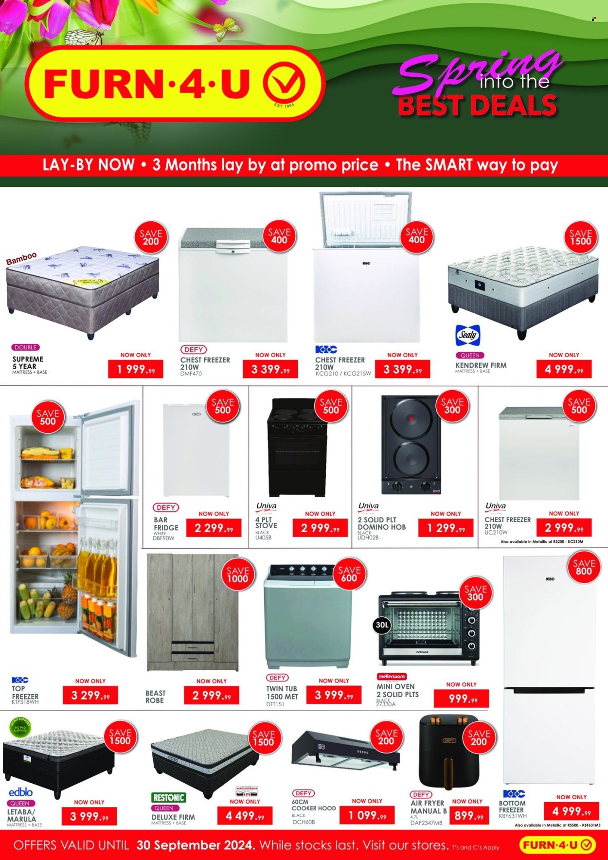 Furn 4 U specials - 01/09/2024 - 30/09/2024. Page 1