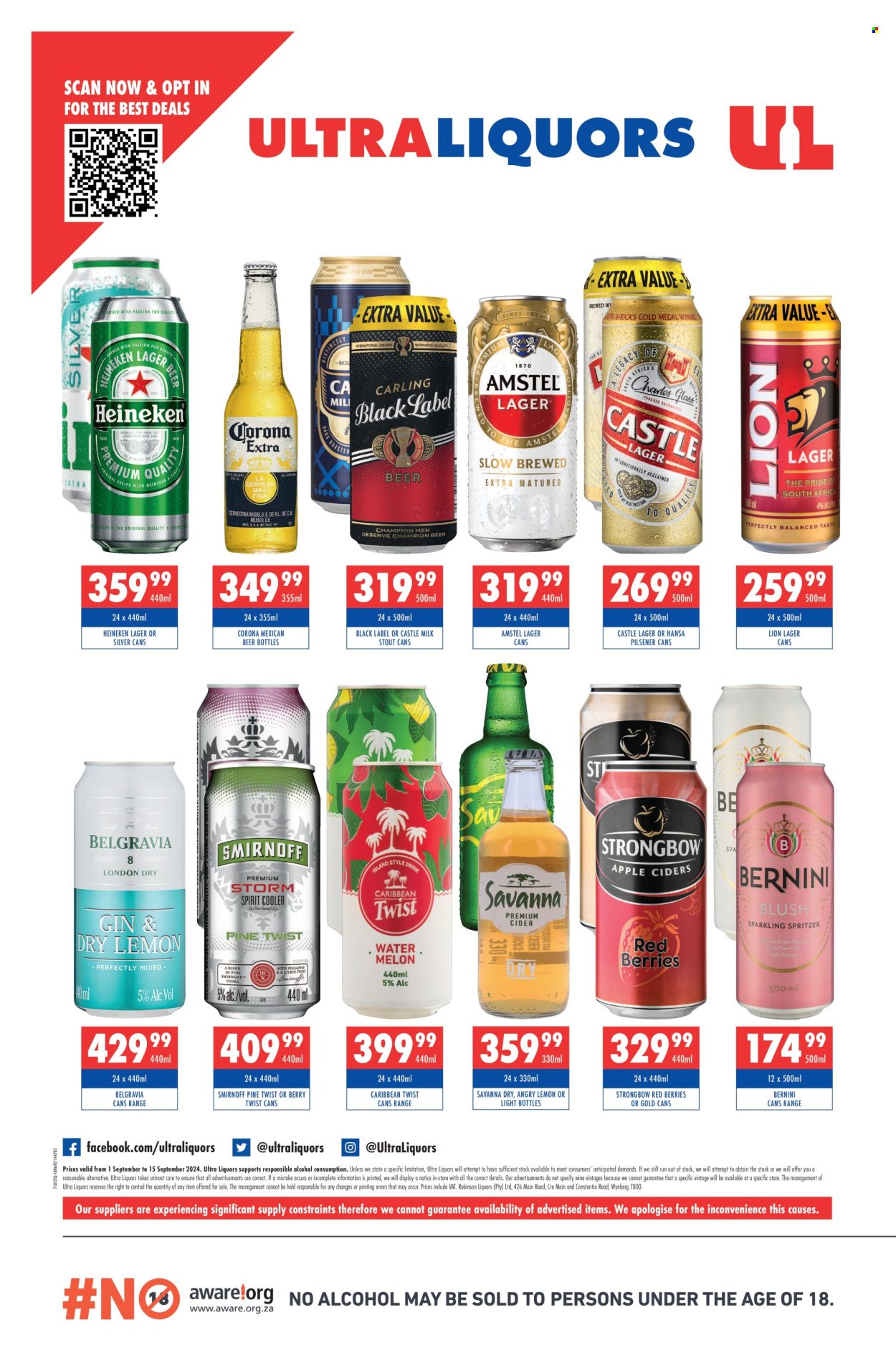 Ultra Liquors specials - 01/09/2024 - 15/09/2024. Page 4