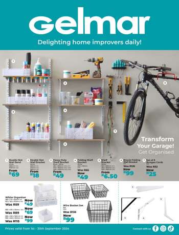 Gelmar catalogue  - 01/09/2024 - 30/09/2024.