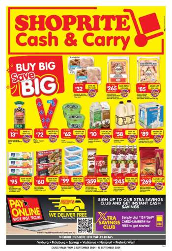 Shoprite catalogue  - 02/09/2024 - 15/09/2024.