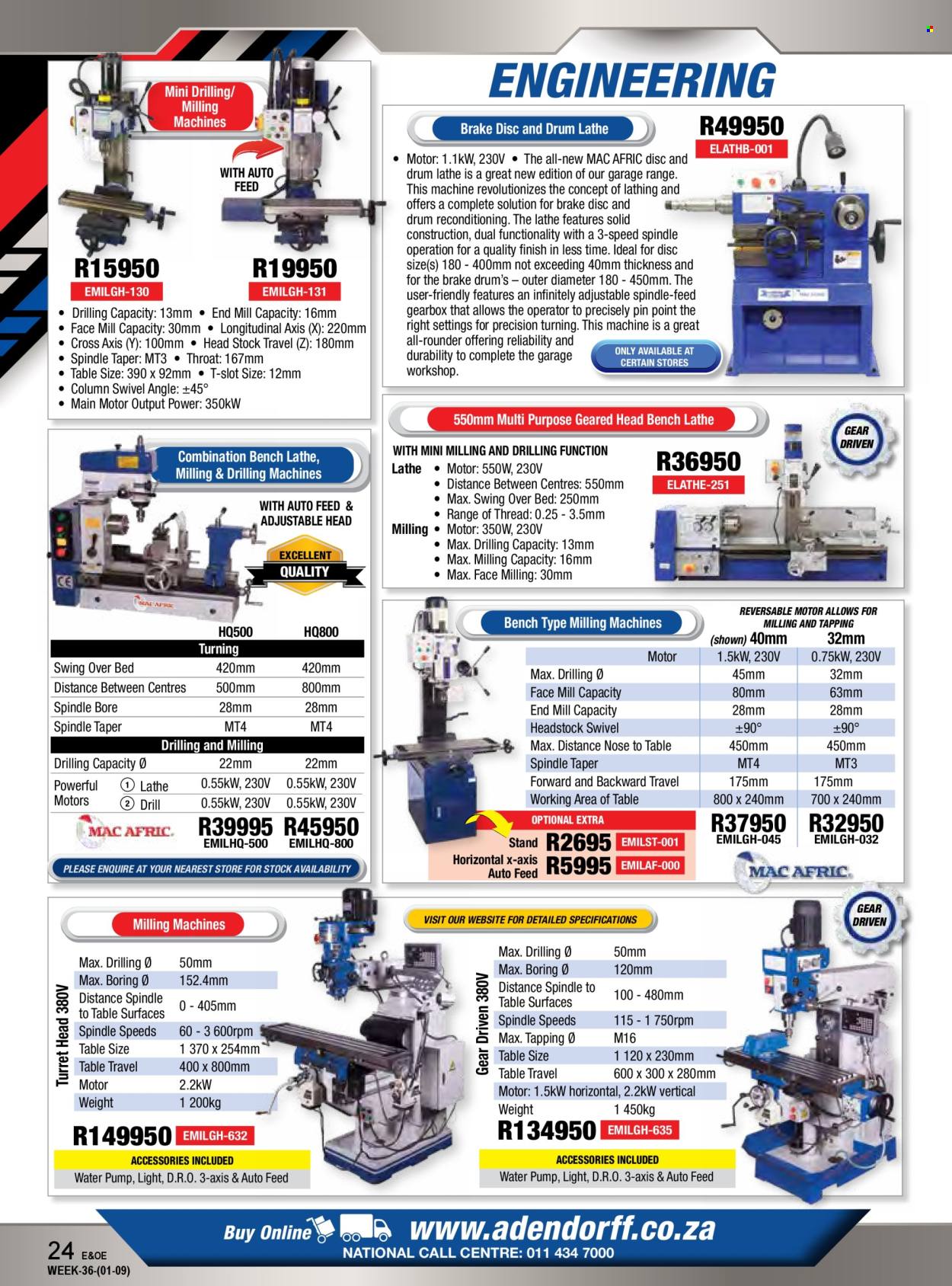 Adendorff Machinery Mart specials - 01/09/2024 - 15/09/2024. Page 26