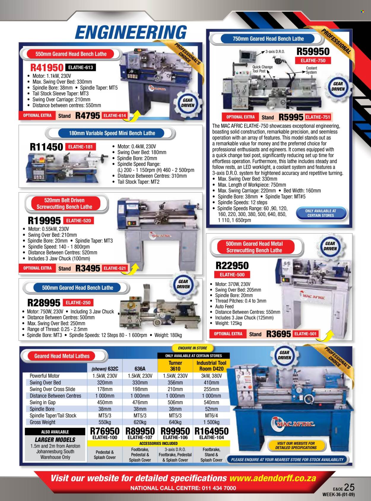 Adendorff Machinery Mart specials - 01/09/2024 - 15/09/2024. Page 27