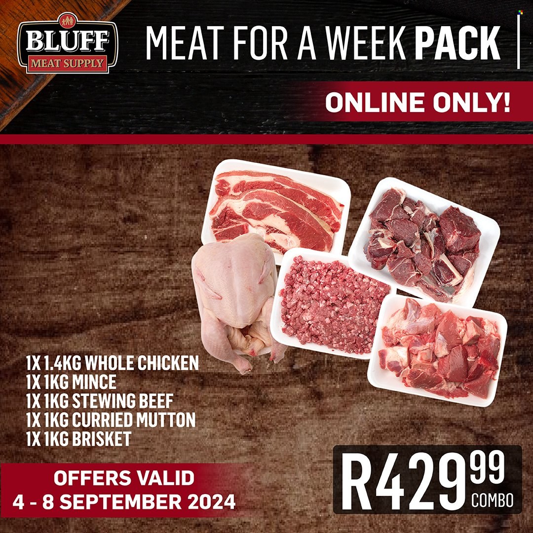 Bluff Meat Supply specials - 04/09/2024 - 08/09/2024. Page 8