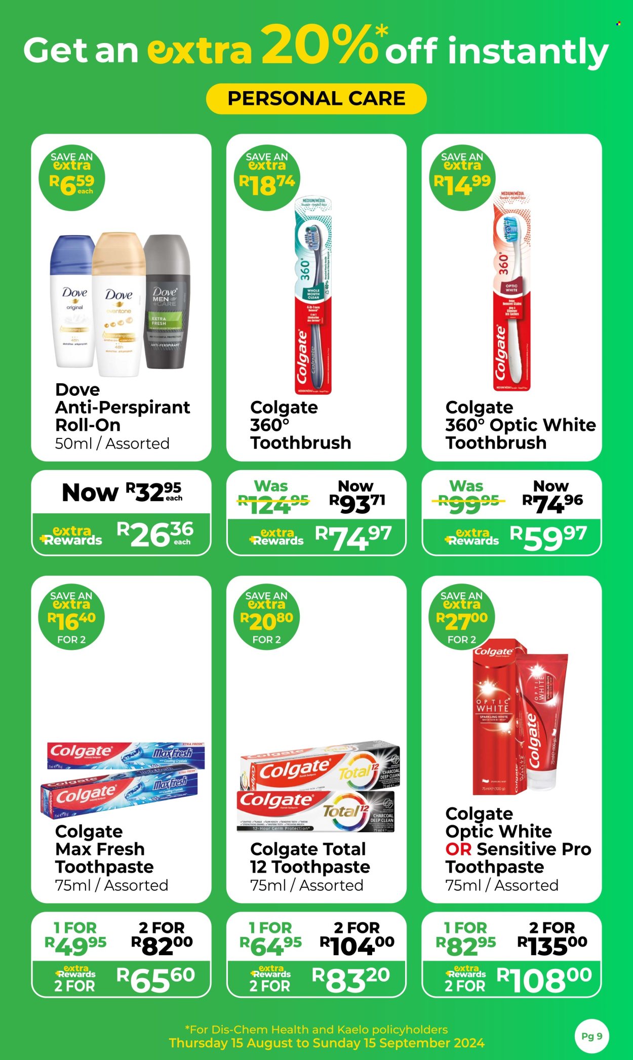 Dis-Chem specials - 15/08/2024 - 15/09/2024. Page 9