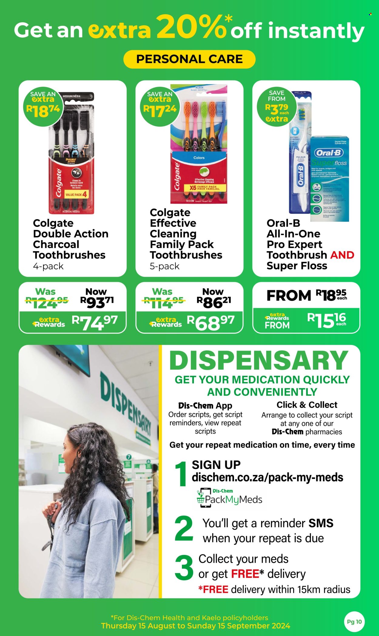Dis-Chem specials - 15/08/2024 - 15/09/2024. Page 10