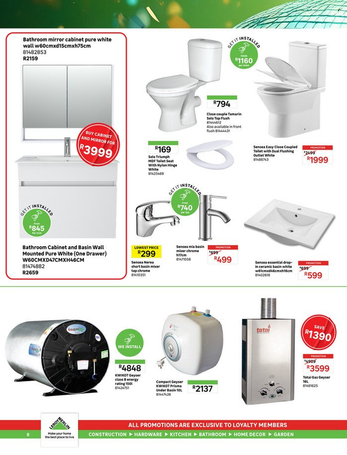Leroy Merlin specials - 06/09/2024 - 08/10/2024. Page 8