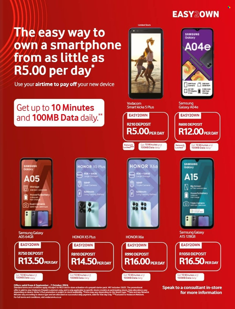 Vodacom specials - 06/09/2024 - 07/10/2024. Page 27