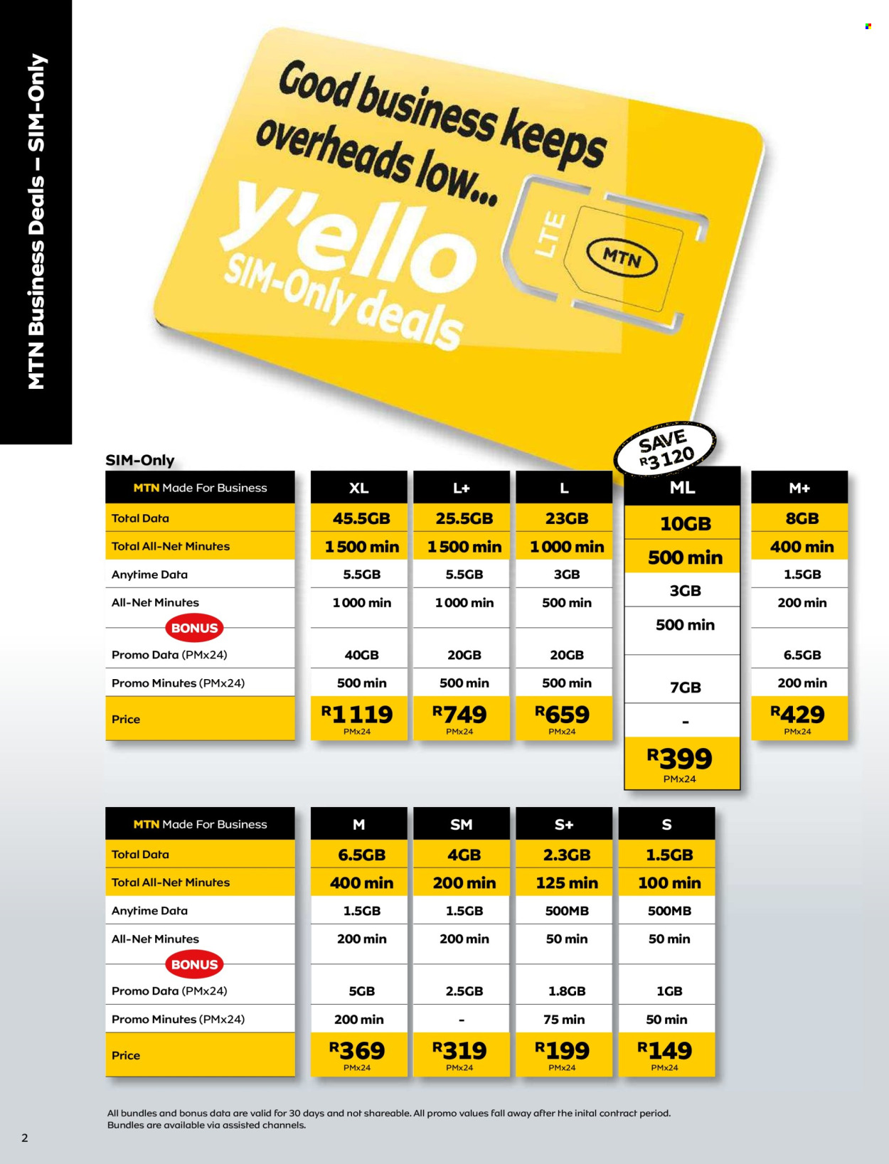 MTN specials - 07/09/2024 - 06/10/2024. Page 2