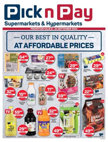 Pick n Pay Supermarket catalogue  - 09/09/2024 - 24/09/2024.