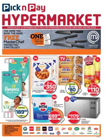 Pick n Pay Hypermarket catalogue  - 09/09/2024 - 24/09/2024.