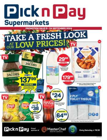 Pick n Pay Supermarket catalogue  - 09/09/2024 - 24/09/2024.