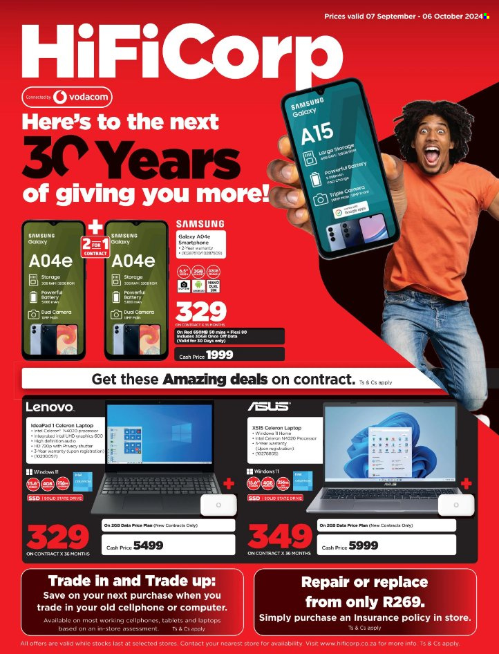 HiFi Corp specials - 07/09/2024 - 06/10/2024. Page 1