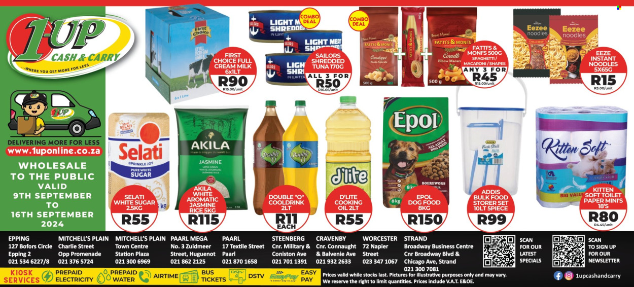 1UP Cash & Carry specials - 09/09/2024 - 16/09/2024. Page 1