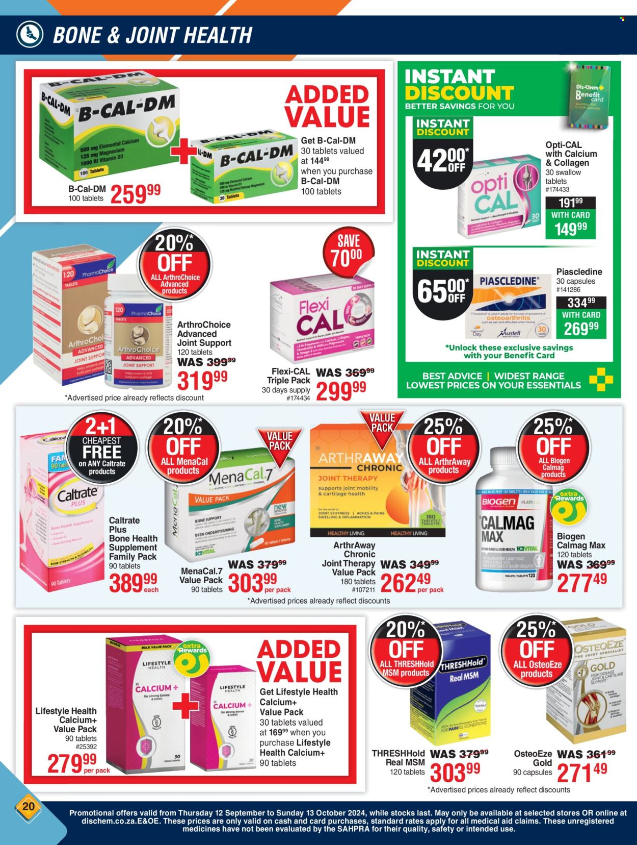Dis-Chem specials - 12/09/2024 - 13/10/2024. Page 20
