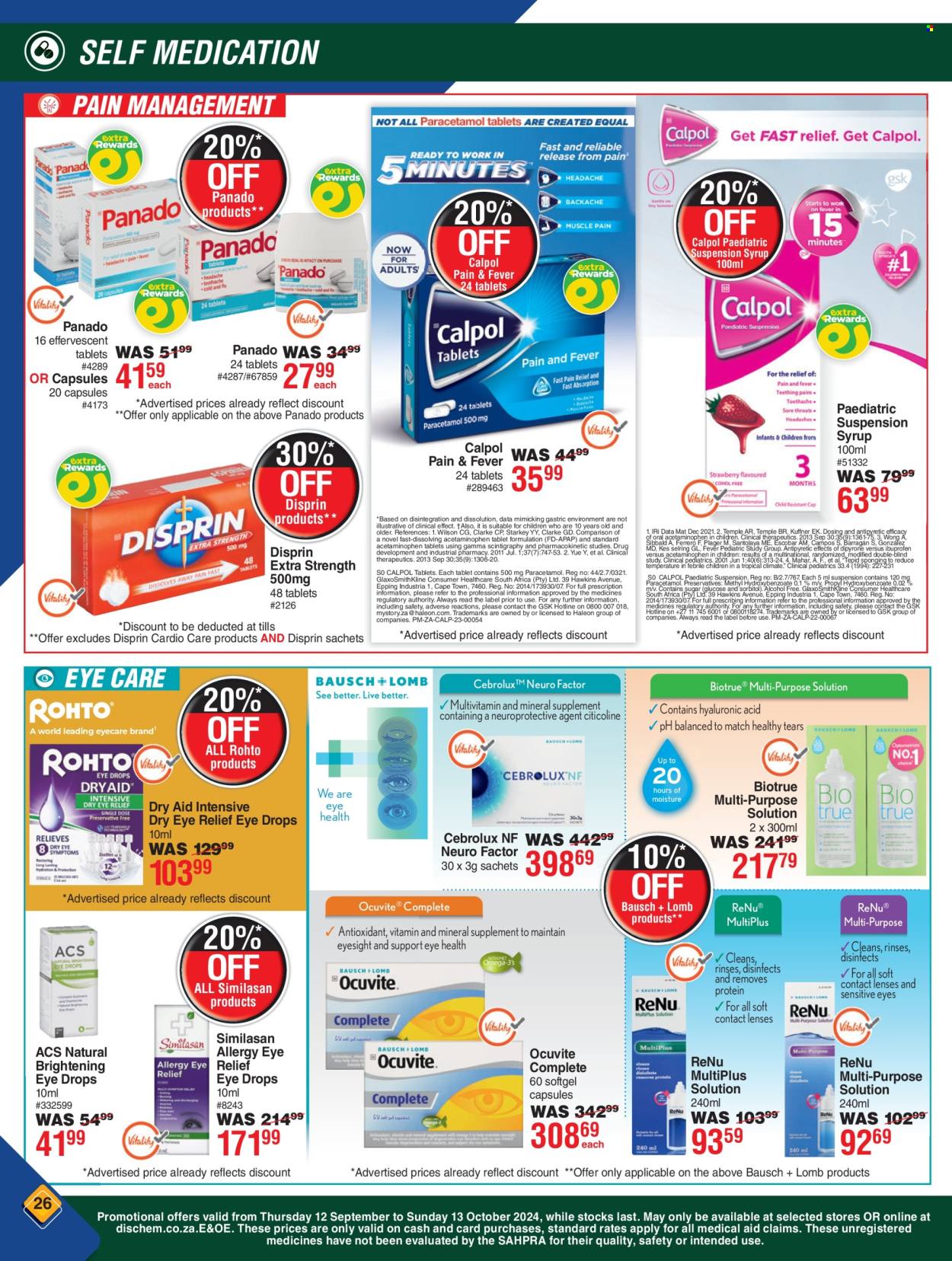 Dis-Chem specials - 12/09/2024 - 13/10/2024. Page 26