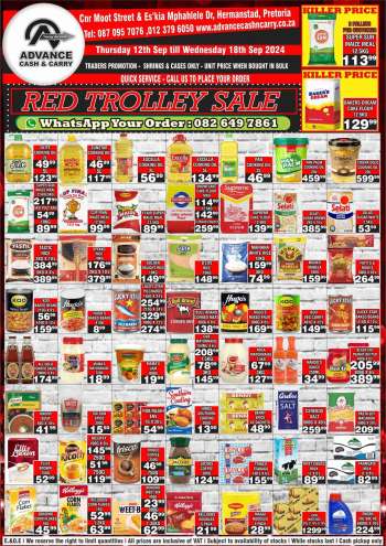 Advance Cash & Carry catalogue  - 12/09/2024 - 18/09/2024.