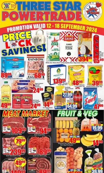 Three Star Cash and Carry catalogue  - 12/09/2024 - 18/09/2024.