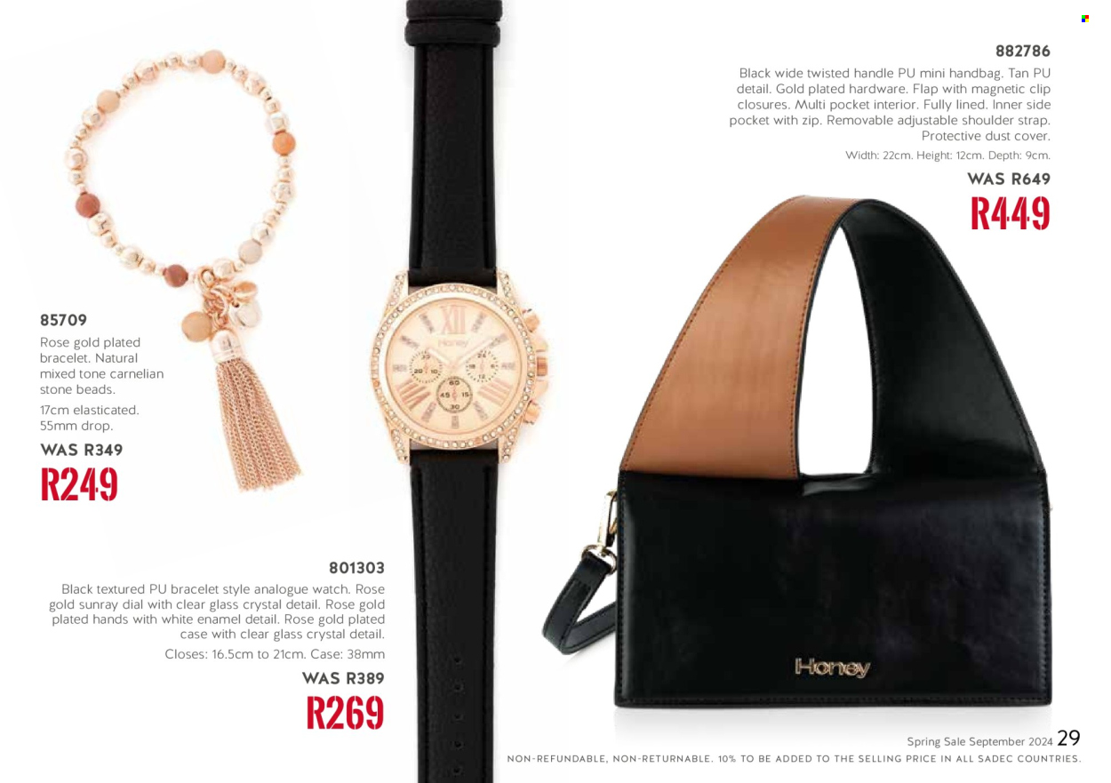 Honey specials. Page 31