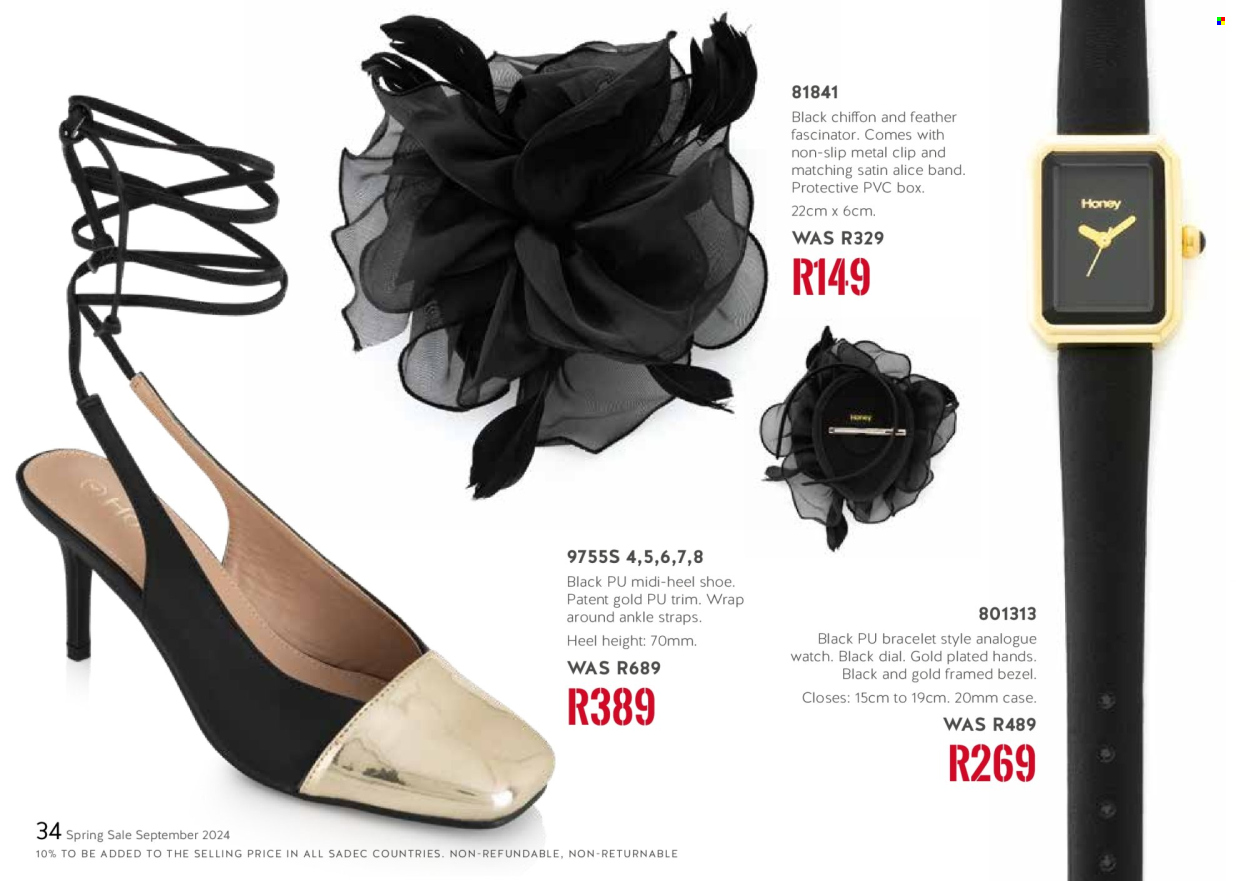 Honey specials. Page 36