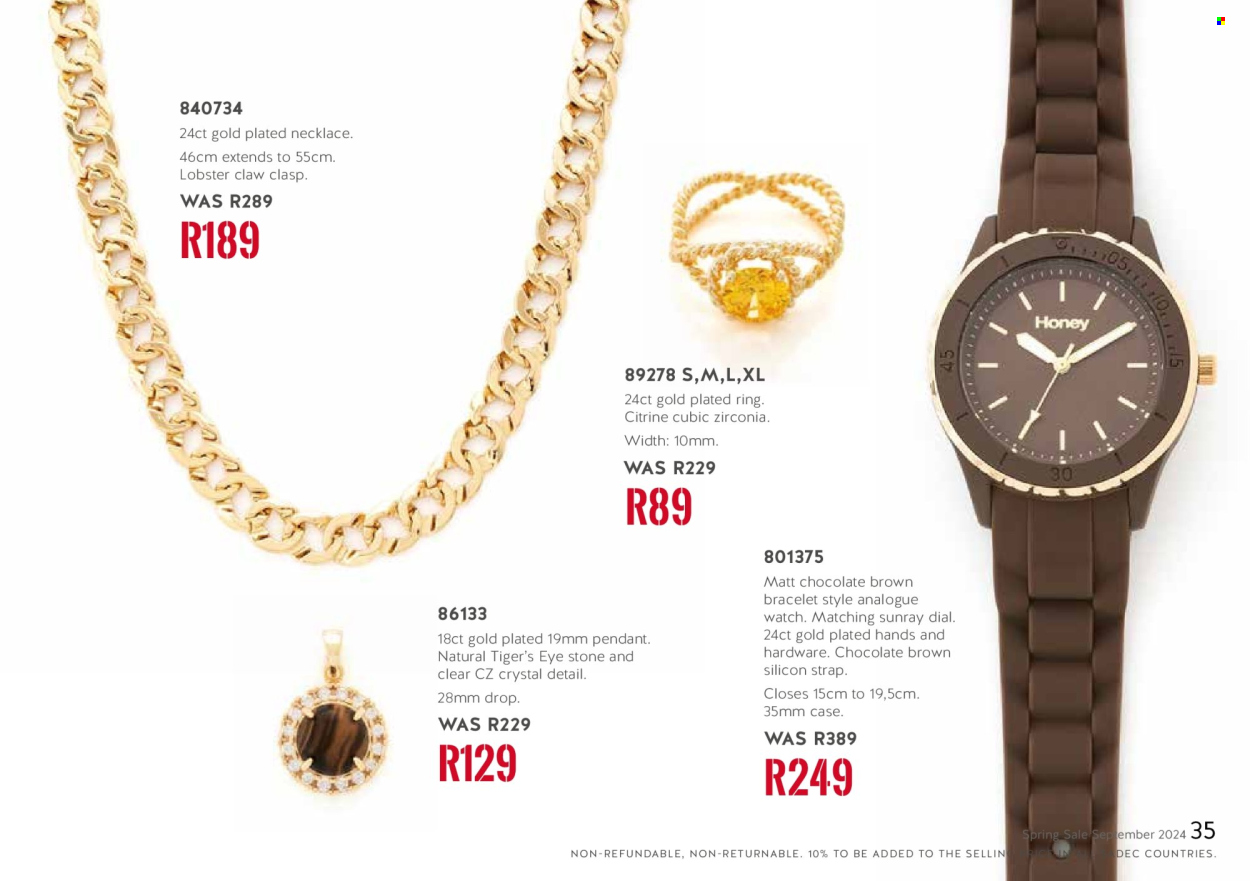 Honey specials. Page 37