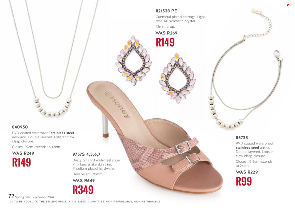 Honey specials. Page 74