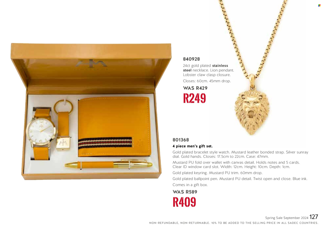 Honey specials. Page 129