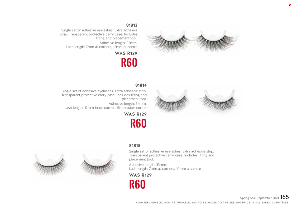 Honey specials. Page 167
