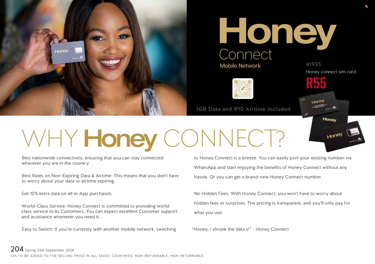 Honey specials. Page 206