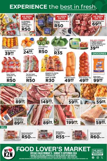 Food Lover's Market catalogue  - 09/09/2024 - 15/09/2024.