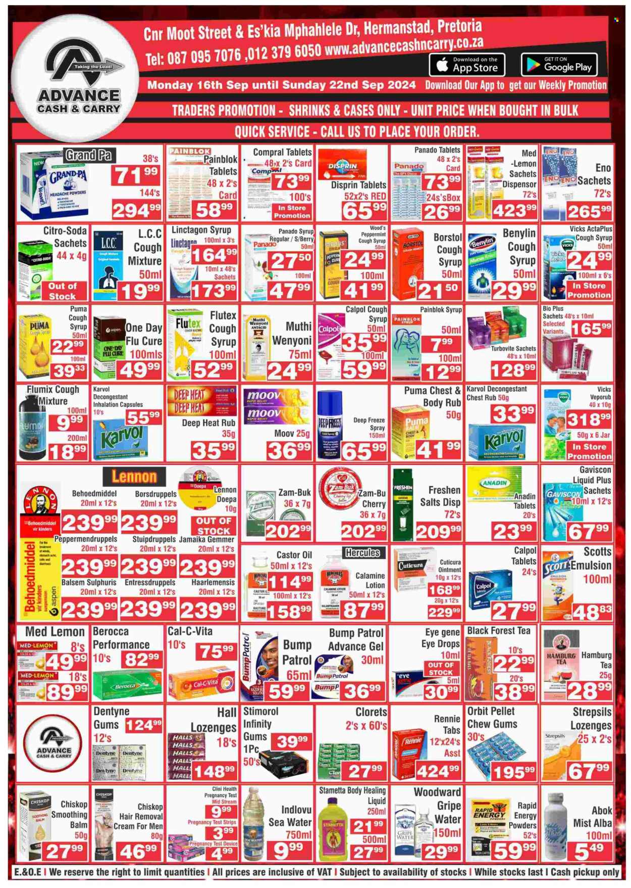 Advance Cash & Carry specials - 16/09/2024 - 22/09/2024. Page 14