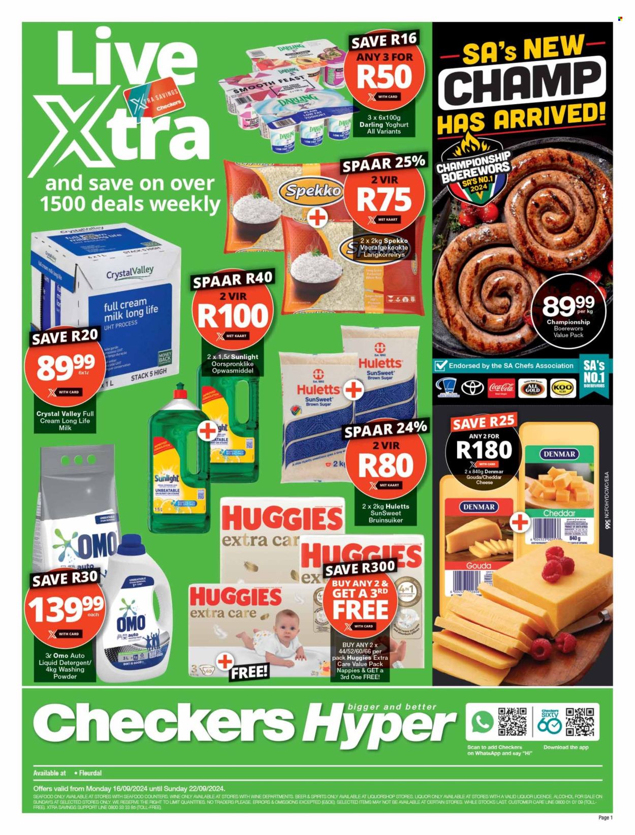 Checkers specials - 16/09/2024 - 22/09/2024. Page 1