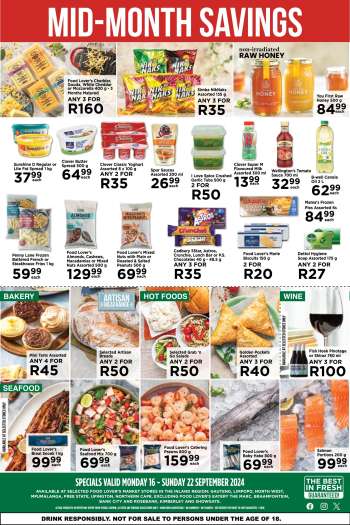 Food Lover's Market catalogue  - 16/09/2024 - 22/09/2024.