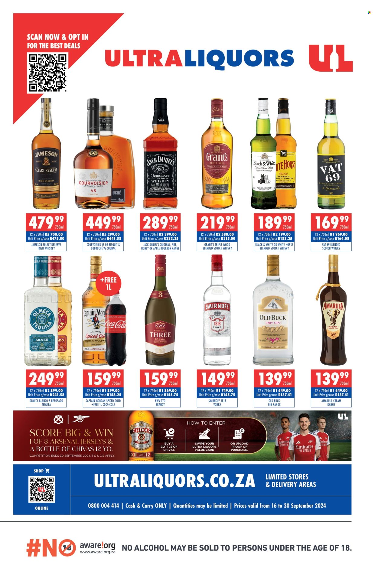 Ultra Liquors specials - 16/09/2024 - 30/09/2024. Page 1