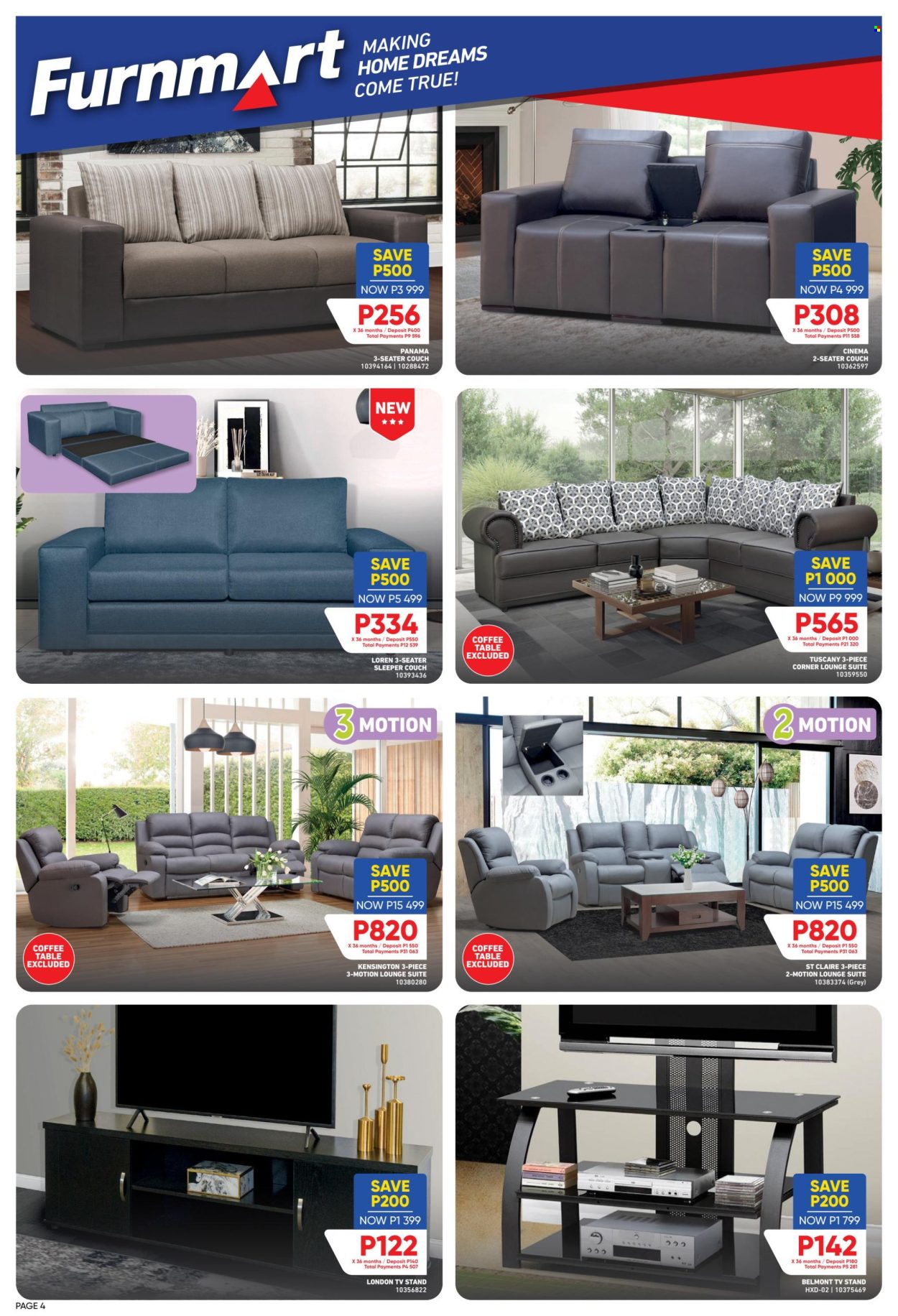 Furnmart specials - 16/09/2024 - 13/10/2024. Page 4