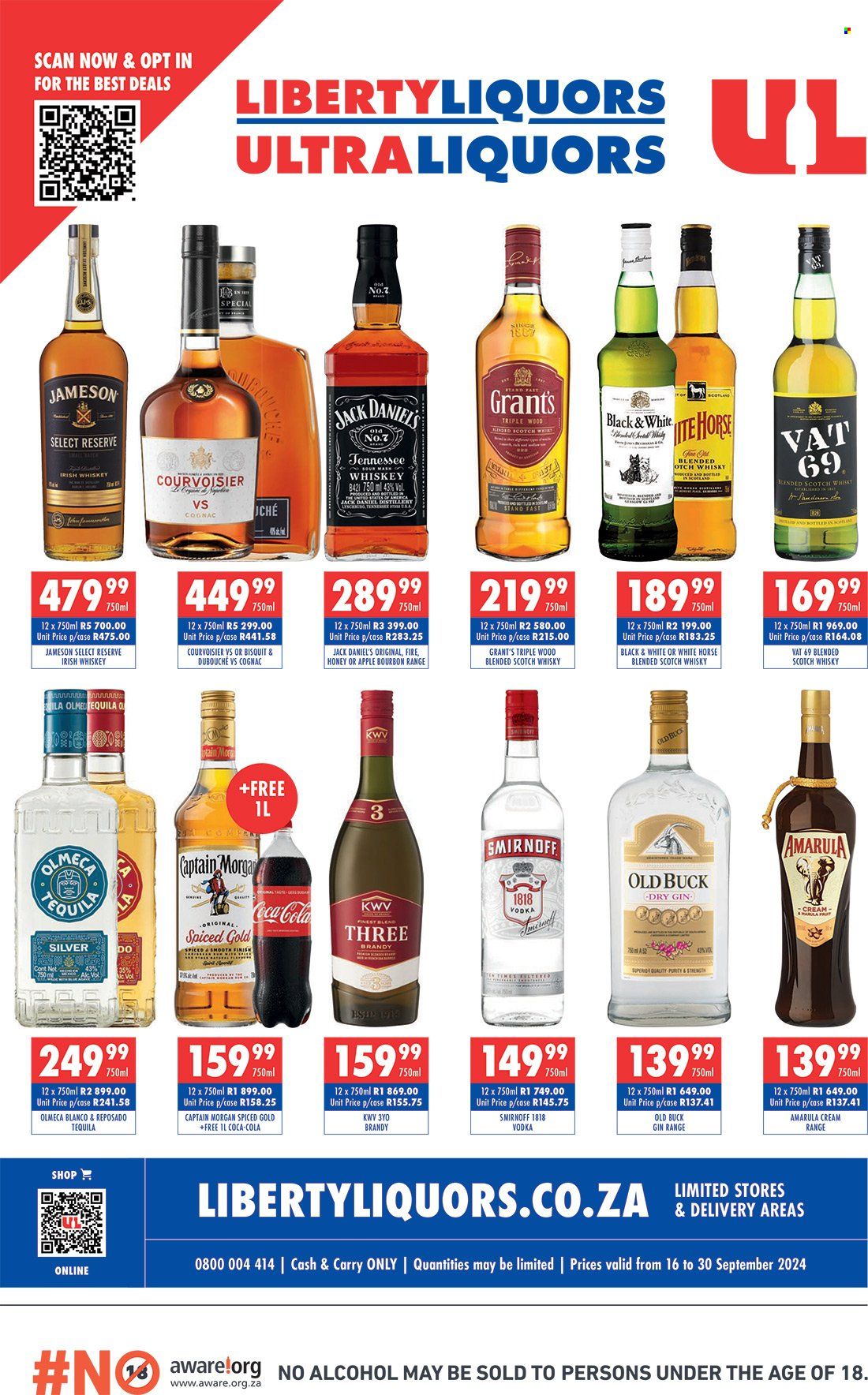 Liberty Liquors specials - 16/09/2024 - 30/09/2024. Page 1