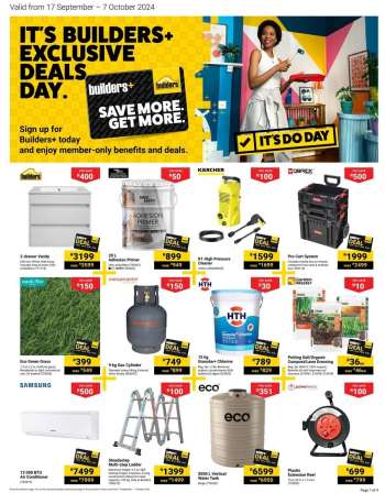 Builders catalogue  - 17/09/2024 - 07/10/2024.