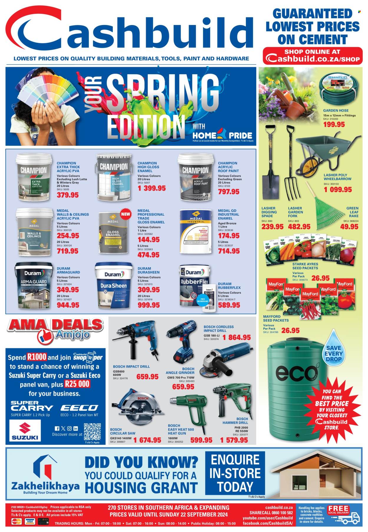 Cashbuild specials - 17/09/2024 - 22/09/2024. Page 1