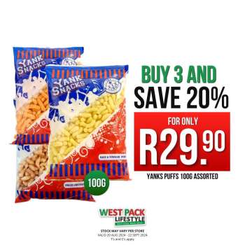West Pack Lifestyle catalogue  - 20/08/2024 - 22/09/2024.