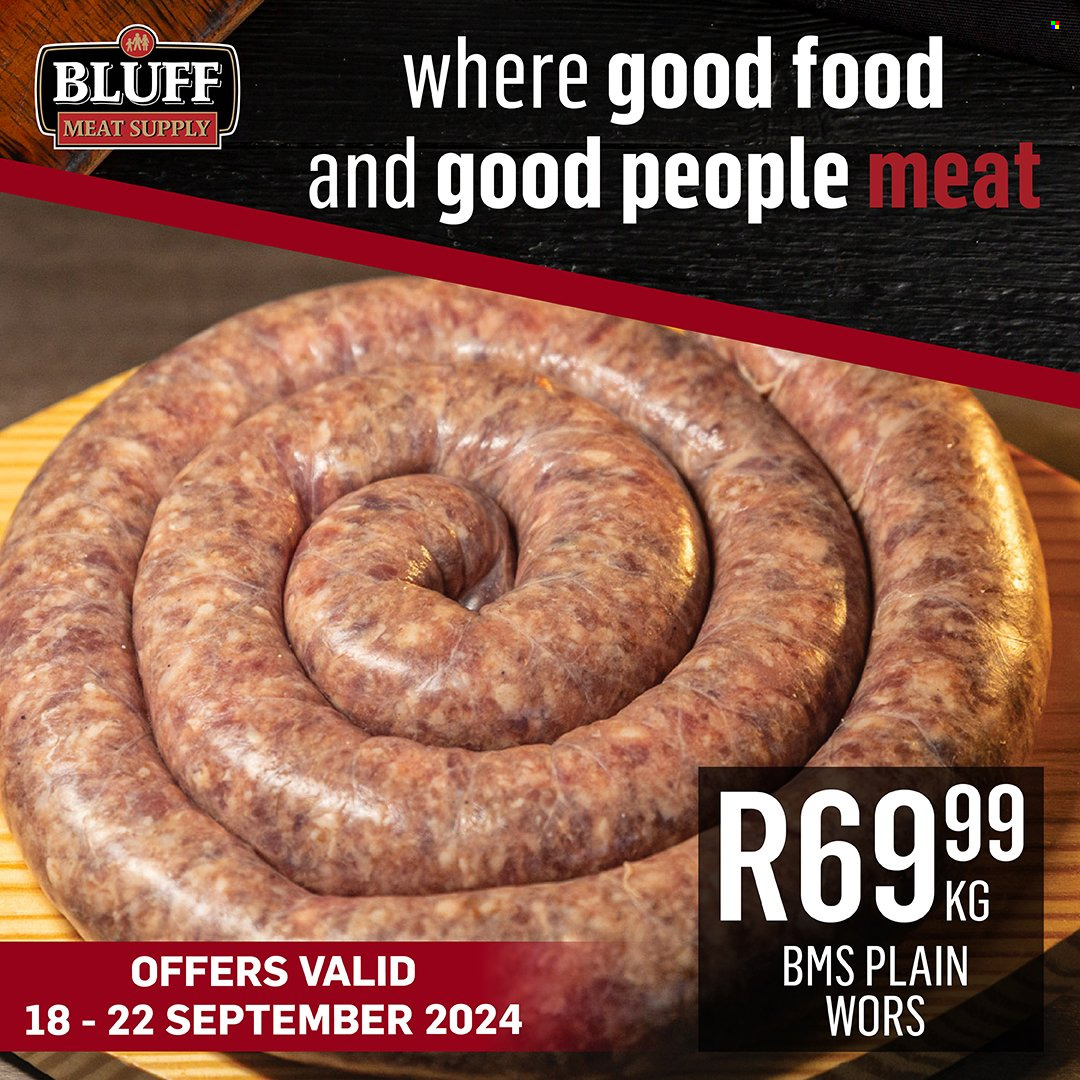 Bluff Meat Supply specials - 18/09/2024 - 22/09/2024. Page 5