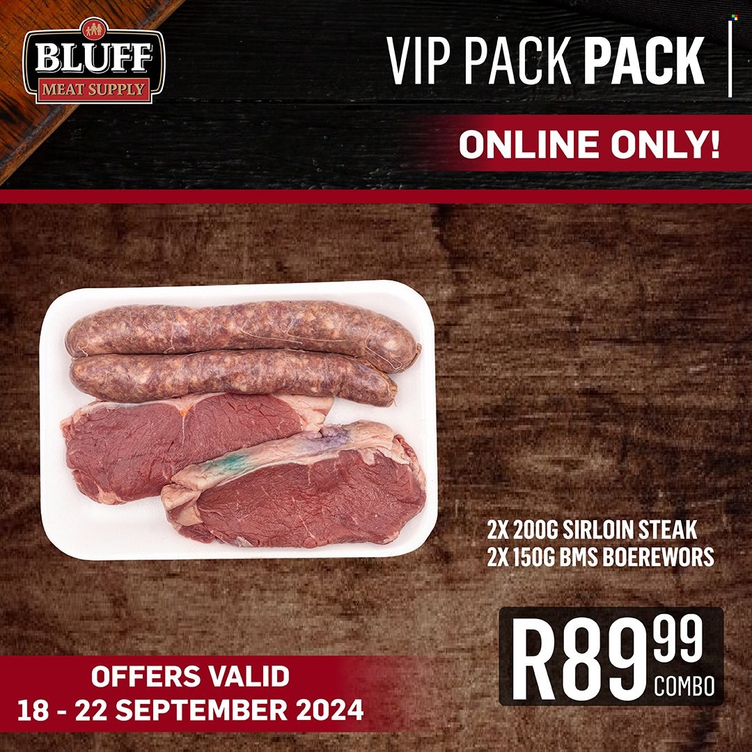 Bluff Meat Supply specials - 18/09/2024 - 22/09/2024. Page 10