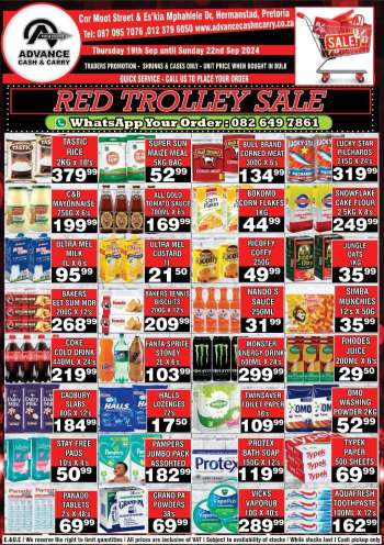 Advance Cash & Carry catalogue  - 19/09/2024 - 22/09/2024.