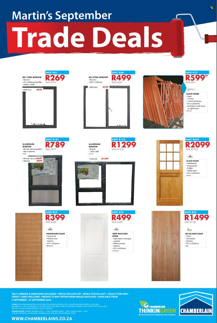 Chamberlain specials - 09/09/2024 - 27/09/2024. Page 2