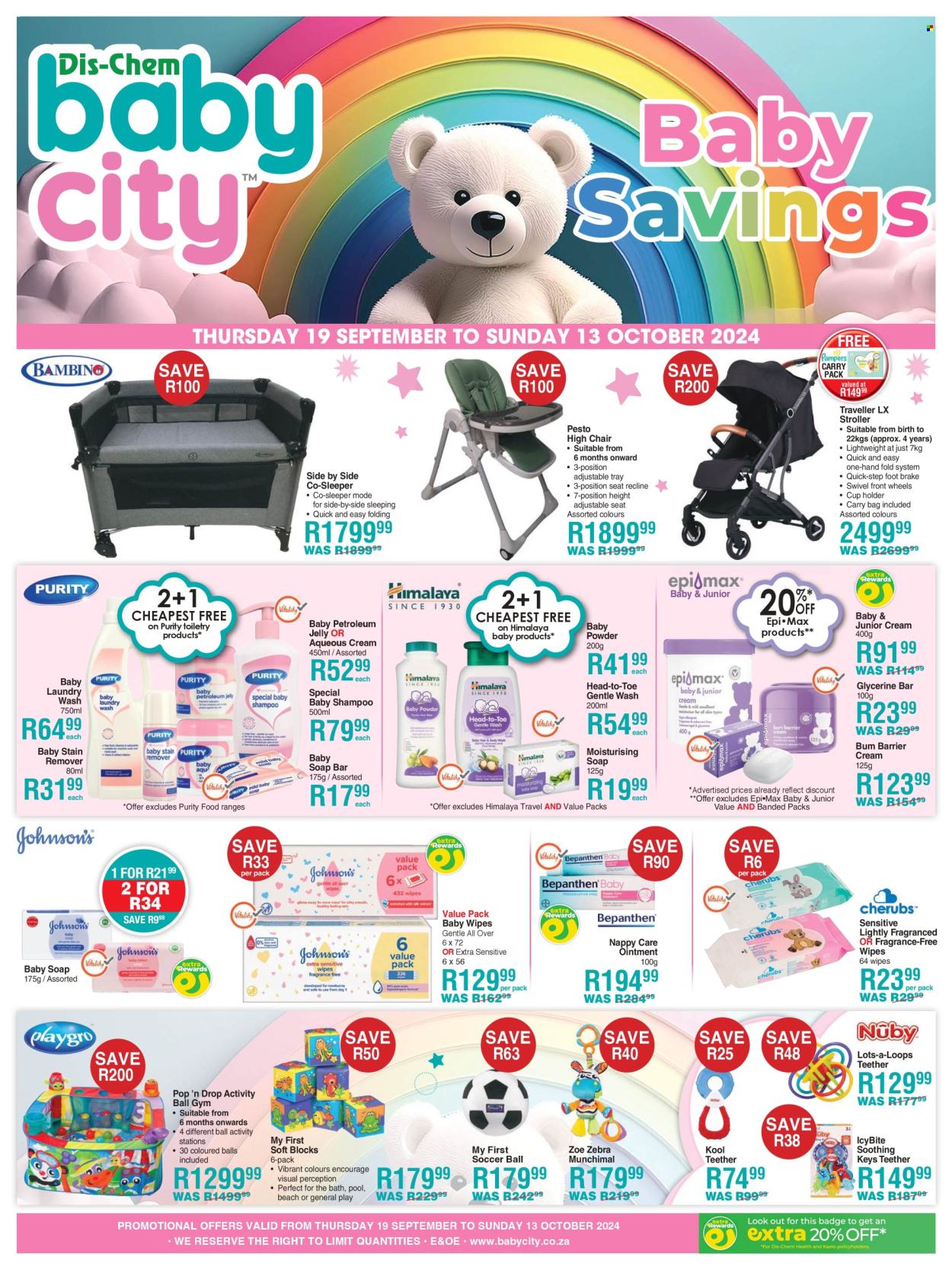 Baby City specials - 19/09/2024 - 13/10/2024. Page 1