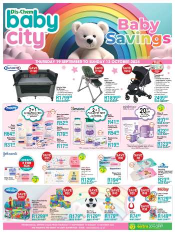 Baby City catalogue  - 19/09/2024 - 13/10/2024.