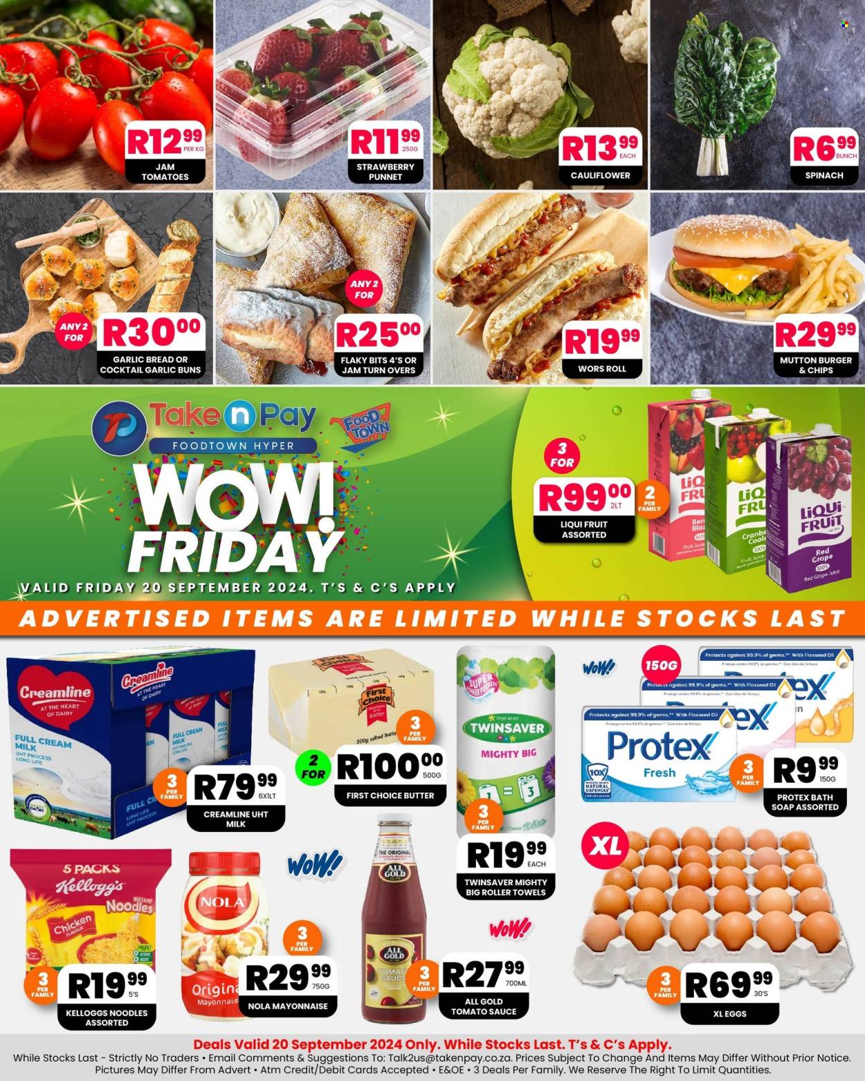 Take n Pay specials - 20/09/2024 - 20/09/2024. Page 1